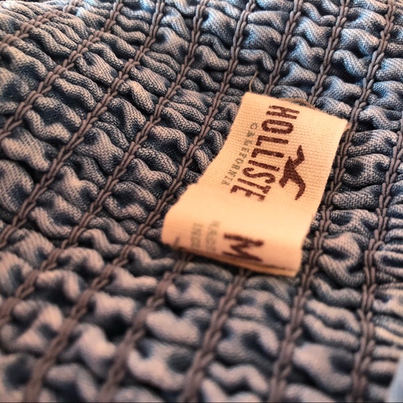 Embroidered Denim Dress with Cutout - Picture 6 of 6